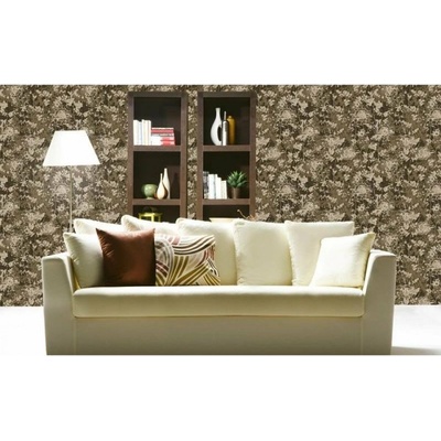 DIMEX ART Луксозна флизелинова тапета кафяв флорален модел