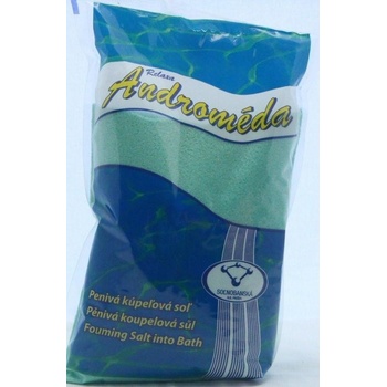 Androméda sůl do koupele pěnivá Zelené jablko 1 kg