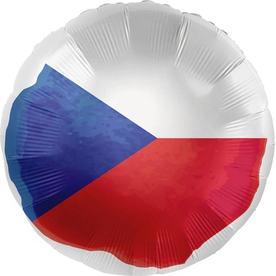 Amscan Balonek fóliový Česká vlajka 43 cm