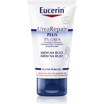 Image 1 of Eucerin UreaRepair PLUS крем за ръце за суха кожа 5% Urea 75ml