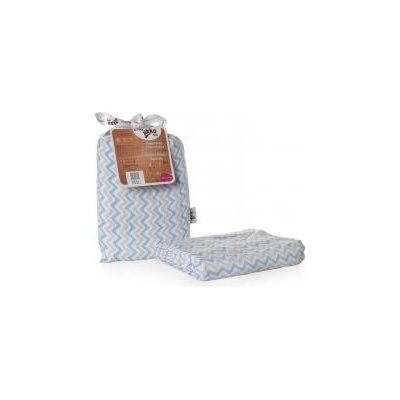 XKKO BMB zavinovačka Scandinavian Baby Blue Chevron