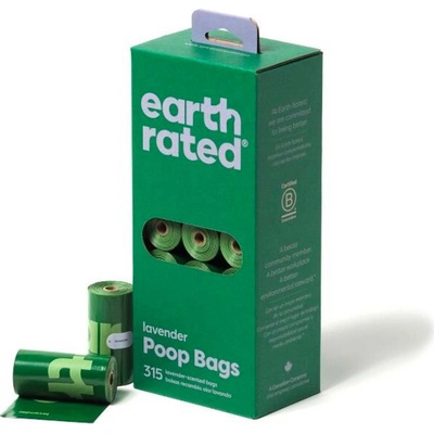 Earth Rated Eko sáčky na hovínka s vůní 315 ks
