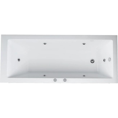 Inter Ceramic Хидромасажна вана ICSH 147050 W, Inter Ceramic, 140x70x50см (147050 W)