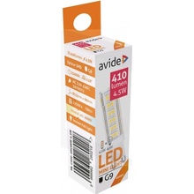 Avide LED žiarovka G9 4.5W , Denná biela