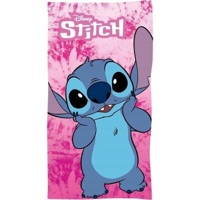 Faro Osuška Lilo and Stitch růžová 70x140 cm