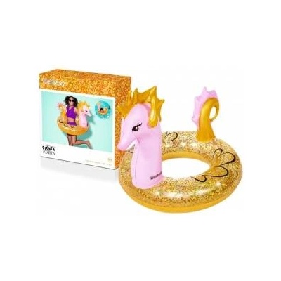 BESTWAY Childrens Swimming Ring Seahorse 115 x 104 cm Bestway 36305