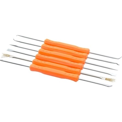 Pomůcky pro pájení - hroty, háčky, škrabky, sada 6 ks - JM-Z01