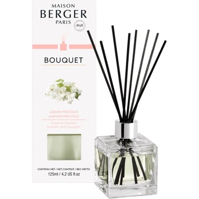 Maison Berger Paris Cube Scented Bouquet aroma difuzér s náplní 125 ml (Precious Jasmine)