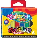 Colorino Kids farebná plastelína 6 farieb Classic