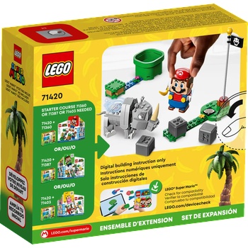 LEGO® Super Mario™ - Rambi the Rhino Expansion Set (71420)