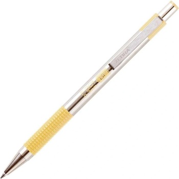 Zebra Zebra Химикалка F-301 Pastel, метална, 0.7 mm, жълта (1005120739)
