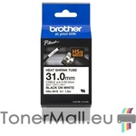 Brother Термо-шлаух лента Brother HSE-261E, 31mm, Black on White Heat Shrink Tube