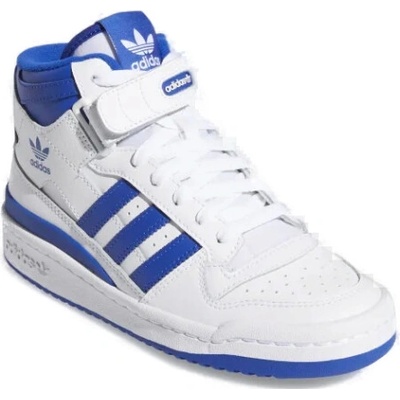 adidas Originals Forum Mid cloud white/royal blue/cloud white
