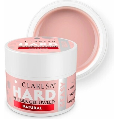 Claresa stavební gel Hard Easy Builder gel přírodní 12g