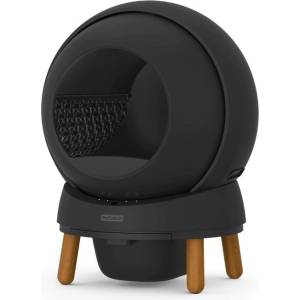 PetSafe ScoopFree SmartSpin Автоматична тоалетна за котки, самоизмиваща се - black