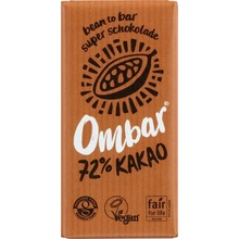 Ombar Bio Raw 72% Kakao vegan 70 g
