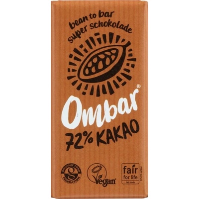 Ombar Bio Raw 72% Kakao vegan 70 g