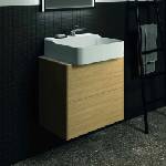 Ideal Standard Atelier Conca стенен шкаф с 2 чекмеджета, 60 см, цвят светъл дъб (T4354Y6)