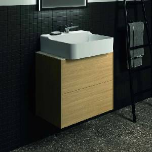 Ideal Standard Atelier Conca стенен шкаф с 2 чекмеджета, 60 см, цвят светъл дъб (T4354Y6)
