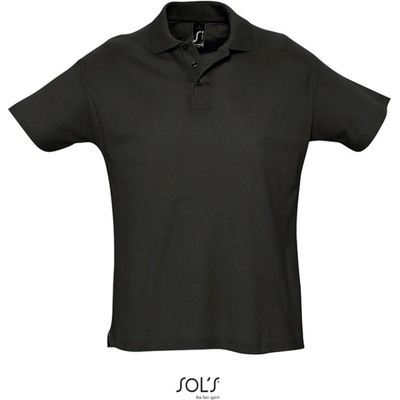 Sol´s Collection polokošile Summer II krátký rukáv COT-25134200200 černé