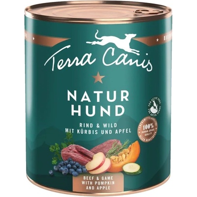 Terra Canis Naturhund Говеждо и Дивеч 800 г