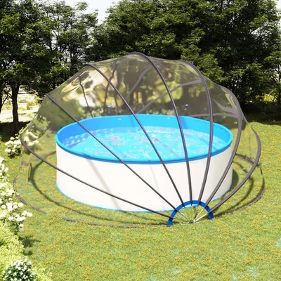 vidaXL Купол за басейн 500x250 см Dainton (92797)