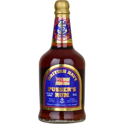 Pusser's Gunpowder Proof 54,5% 0,7 l (holá láhev)