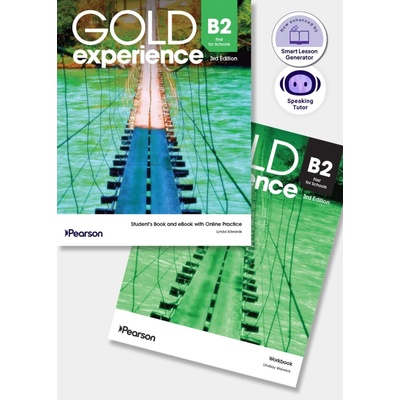 Gold Experience 3rd Edition B2 First for Schools Student´s Book and Workbook with Online Practice and AI