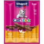 Vitakraft Cat Stick Classic - птиче месо и черен дроб 3 бр