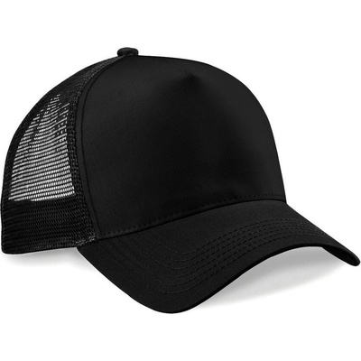 Beechfield Snapback Trucker čierna