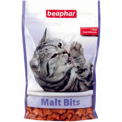 Beaphar Malt Bits- Малцови хапки за котки против топки косми, 150 гр