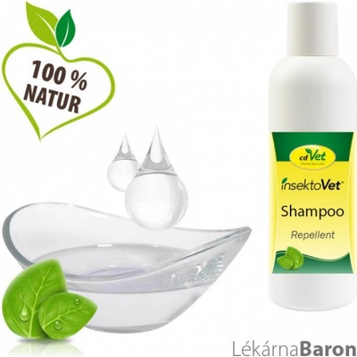 cdVet Antiparazitný šampón 100 ml