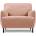Windsor & Co Sofas Neso ružové