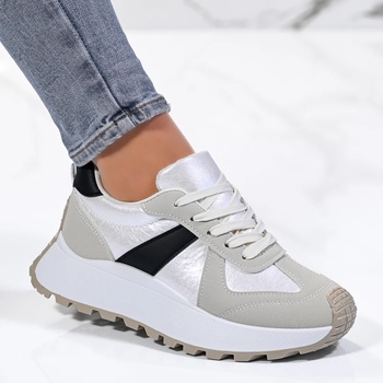 Ежедневни дамски обувки W210142 Silver