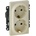 Legrand Двоен контакт немски тип Legrand Valena Life, крем (753226L)
