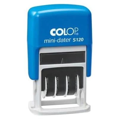COLOP Датен печат, обърнат, с английска дата, colop "s120" rc01051203 (rc01051203)