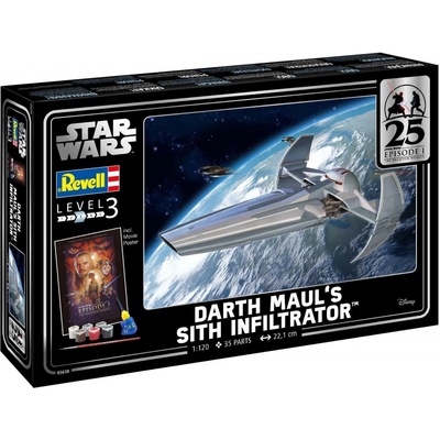 Revell SW EP1 Darth Maul's Sith Infiltrator giftset 1:120