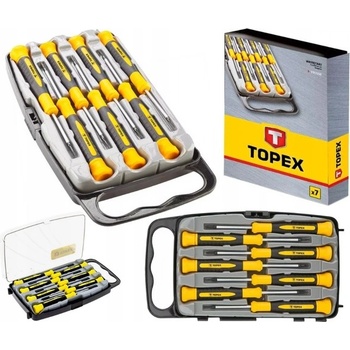 TOPEX sada skrutkovačov MINI 7ks PL,PH,TRX 39D558
