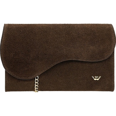 Wojas kabelka z prírodnej kože hnedá