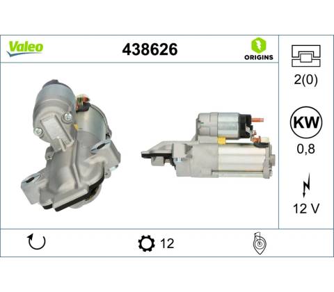 Štartér VALEO 438626