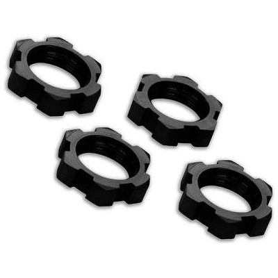 Traxxas гайка на колелото 17mm алуминиева черна (4)