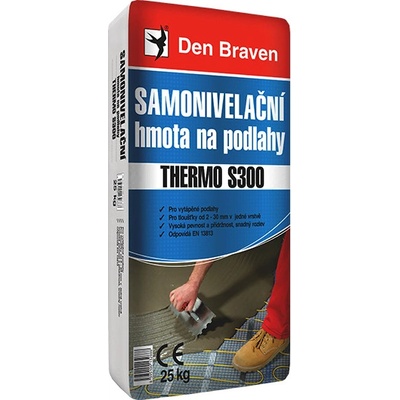 Den Braven Samonivelační hmota na podlahy THERMO S300 25 kg pytel – Zbozi.Blesk.cz