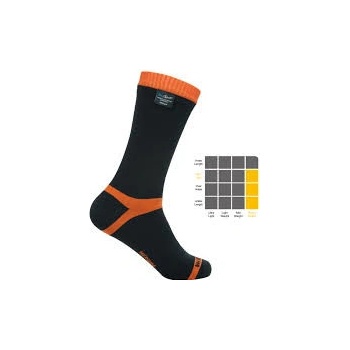DexShell Hytherm PRO nepromokavé ponožky černá oranžová