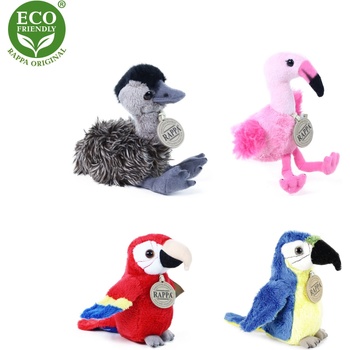 Image 1 of Rappa - Плюшено Бебе Червена Ара, 15 см. , серия Еко приятели