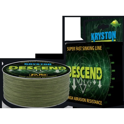 Kryston Šnúra Descend Potápavá Zelená 300m 0,23mm 20lb