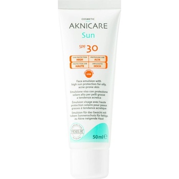 Synchroline Aknicare Sun защитен крем за мазна кожа склонна към акне SPF 30 50ml