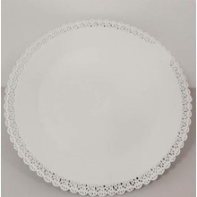 Dortisimo Podnos plastový biely kruh 22 cm