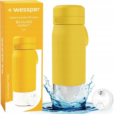 Wessper B2 Glass Actitex 0,5 l žlutá/zlatá