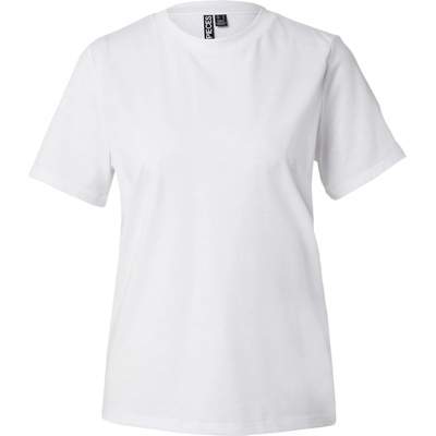PIECES Тениска 'bride' бяло, размер s