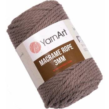 YARNART Macrame Rope 3 mm 3 mm 63 m 788 Taupe юта (Macrame Rope 3 mm 788)